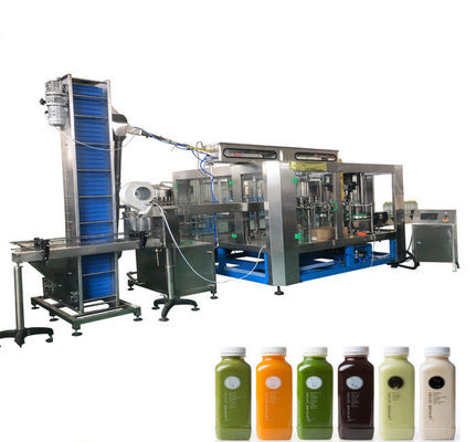 3 em 1 concentrou a máquina de engarrafamento do suco/equipamento de enchimento do suco para a garrafa do animal de estimação fornecedor