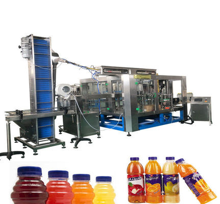 3 em 1 concentrou a máquina de engarrafamento do suco/equipamento de enchimento do suco para a garrafa do animal de estimação fornecedor