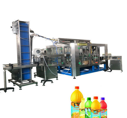 3 em 1 concentrou a máquina de engarrafamento do suco/equipamento de enchimento do suco para a garrafa do animal de estimação fornecedor