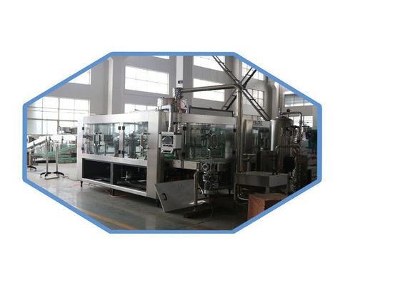 Máquina de enchimento carbonatada controlada PLC do refresco, equipamento de engarrafamento da soda fornecedor