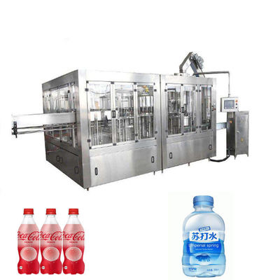 Equipamento de engarrafamento carbonatado automático da bebida para a água/água de soda carbonatadas fornecedor