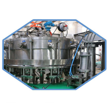 Máquina de enchimento da lata de bebida, máquina carbonatada automática completa do suco 2-1 fornecedor