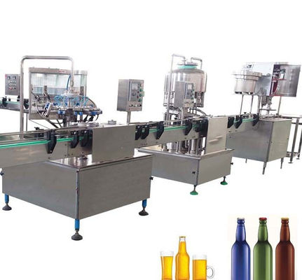 Máquina de enchimento carbonatada SS304 da bebida, máquina de enchimento pequena da cerveja do Tpe de Splity fornecedor