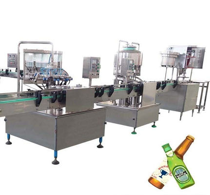 Máquina de enchimento carbonatada SS304 da bebida, máquina de enchimento pequena da cerveja do Tpe de Splity fornecedor