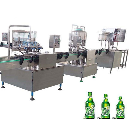 Máquina de enchimento carbonatada SS304 da bebida, máquina de enchimento pequena da cerveja do Tpe de Splity fornecedor
