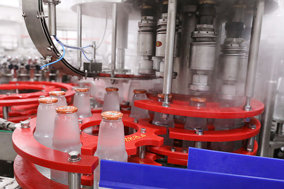 3 em 1 máquina de enchimento da água de garrafa de vidro fornecedor