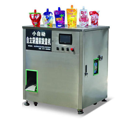 Máquina automática da máquina de enchimento do malote do suco, do enchimento e tampar fornecedor