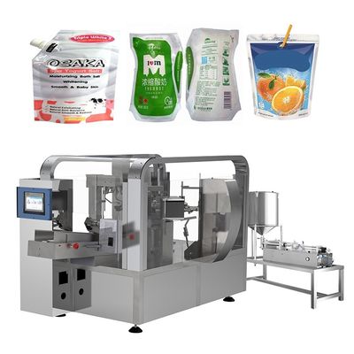 Máquina de enchimento elétrica do malote do suco, máquina de enchimento do malote do bico fornecedor