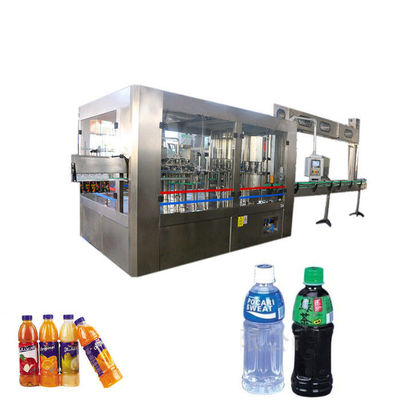 2000BPH 500ml 3 em 1 equipamento de engarrafamento do suco fornecedor